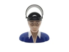 NEW 1/6 Nylon Superlight RC Civil Pilot Figures (Movable Riot Shield Hat)US SHIP