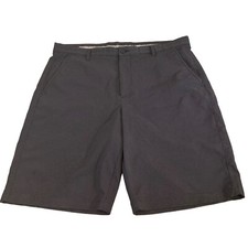 Sunice Men's Polyester Spandex Lightweight Cool Golf Dress Shorts Black Size 36