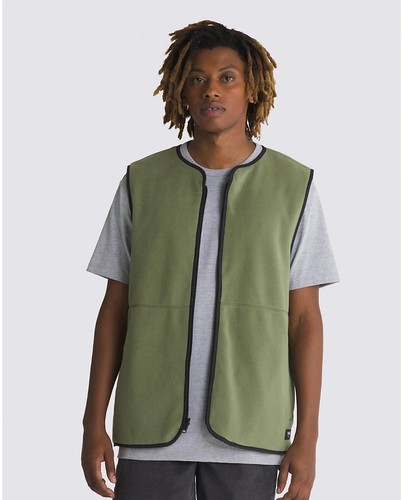 NWT VANS MEN'S ROSEWOOD REVERSIBLE VEST.MEDIUM.BRAND NEW NEW FOR 2024! - Picture 2 of 5