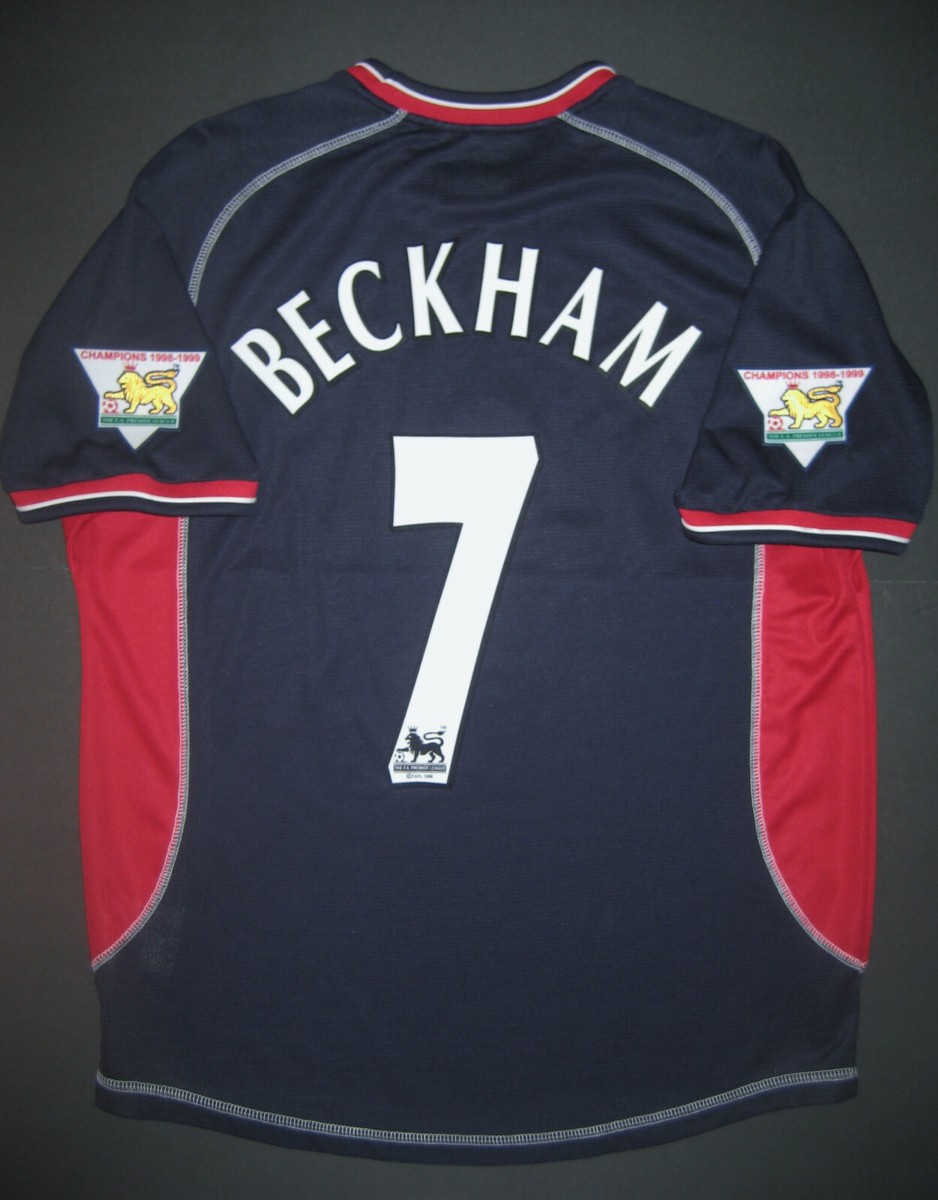 ウェア UMBRO David Beckham Manchester United 2000-2001 Umbro Manchester United David Beckham Third Jersey Shirt