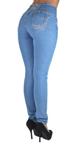 Plus Size, Butt Lift, Elastic Waist, Skinny Jeans - Picture 6 of 7