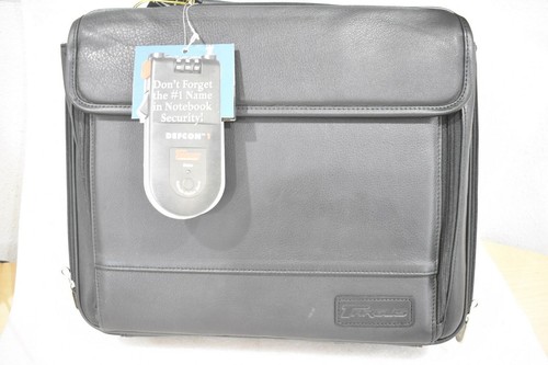 TARGUS CLN5-001 TRADITIONELLE LEDERTASCHE FÜR 15,4"-LAPTOPS, SCHWARZ, ECHTLEDER - Bild 11 von 11