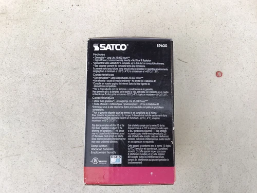 Satco S9630 LED Reflector 6.5W =50W 120V R20 E26 Dimmable Frost 2700K Warm White - Picture 4 of 5