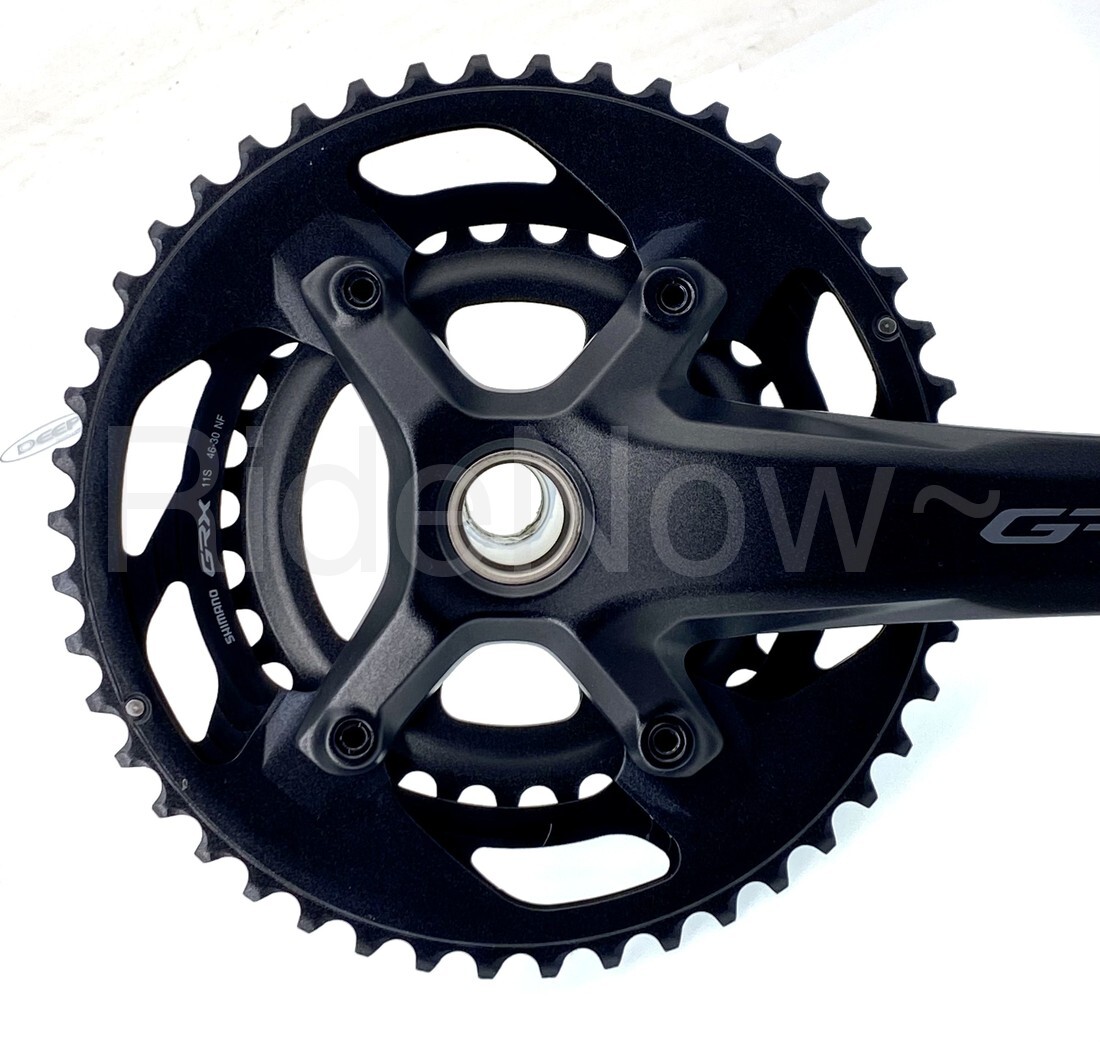 Shimano GRX FC-RX600 2 x 11 Speed 46-30t 175mm Crankset