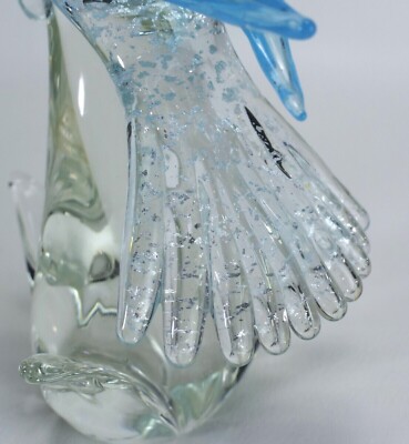 Vintage Murano Glass Blue Bird Sculpture Formia | eBay