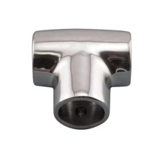 STAINLESS TEE RAIL 3-WAY,  BOAT HARDWARE, BIMINI HARDWARE 1" 90 DEG, 316 SS