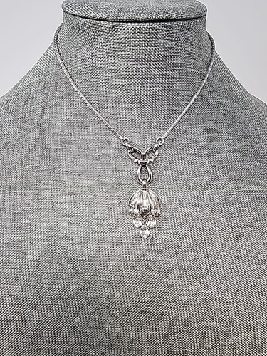 Collar Alfred Philippe TRIFARI Vintage Estrás Uva Cascada 15" - Imagen 8 de 8
