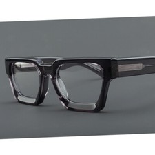 Deluxe Thick Acetate Retro Full Rim Eyeglass Frames Square Spectacles Glassses
