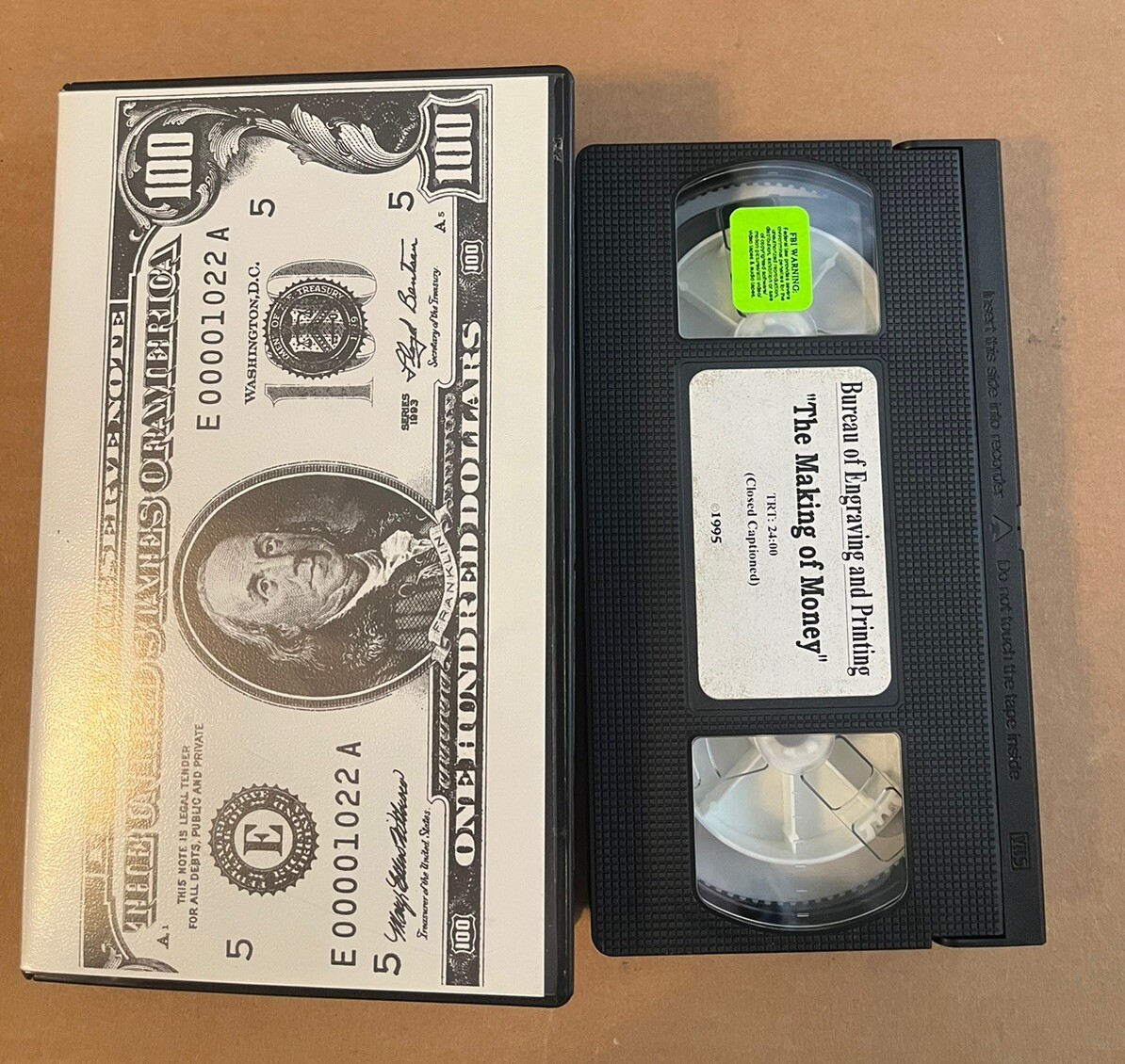 The Making of Money History of US Paper Currency VHS 1995 eBay