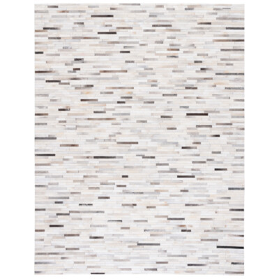 SAFAVIEH Studio Leather STL809A Ivory / Grey Rug