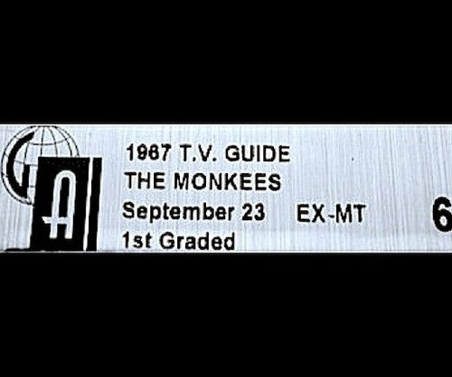 TV Guide 1967 The Monkees GAI Graded EX-MT Jones Dolenze Nesmith Trindl #756 - Picture 3 of 3