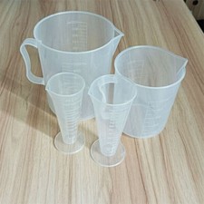 50-2000ml Chemistry Laboratory Volume Engrav Beaker Kitchen plastic glassware