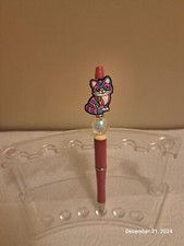 Handmade Beaded Pen- LF. Kitty