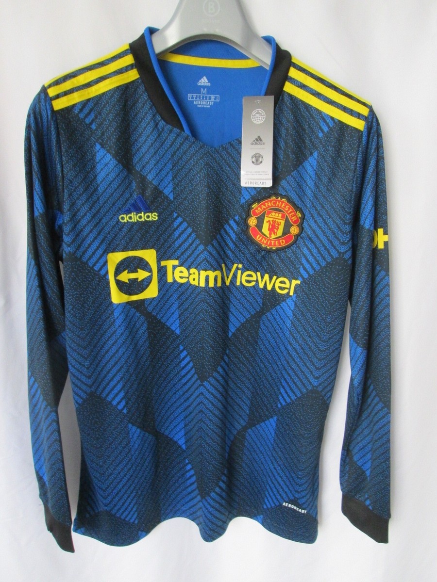 NWT ADIDAS Men's Manchester United Long Sleeve RONALDO #7