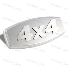 3d Stainless Steel Hitch Cover 21.25 Trailer Tow Receiver W 4x4 Logo