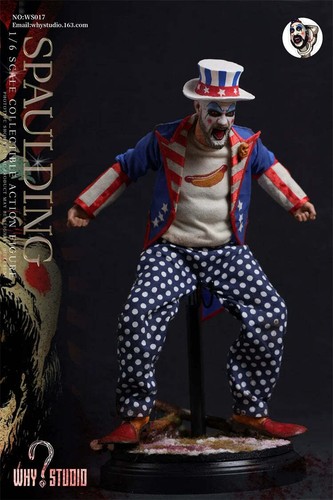 In-stock 1/6 WHY STUDIO WS017 Captain Spaulding Action Figure - Picture 9 of 12