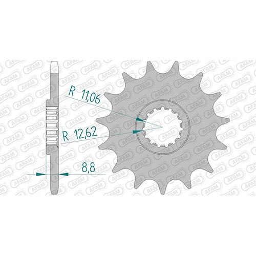 Kettensatz DID 520VX3 Für Honda XR 650 - Komplettset Mit Ritzel & Kettenrad