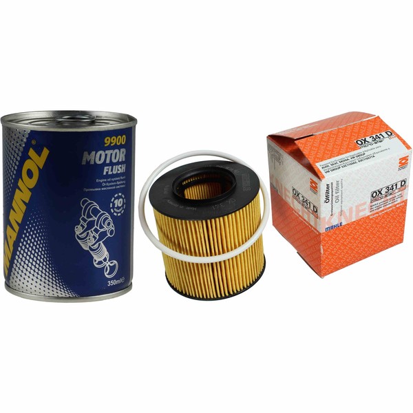 Original Mahle / Knecht ÖLfilter OX 341D + SCT Motor Flush MotorspüLung-image