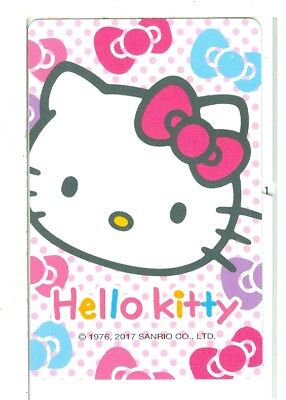 Playing Card KHA-1-24 A in Sanrio Catalog Single Card Sanrio Art /"Hello Kitty/"