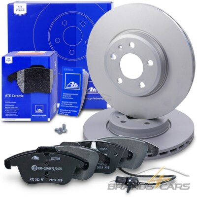 ATE BREMSSCHEIBEN Ø314 +CERAMIC BREMSBELÄGE VORNE FÜR AUDI A4 B8 8K A5 8T 8F