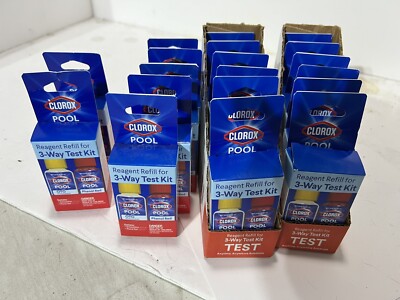 Clorox Pool Reagent Refill 3-Way Test Kit NIB BULK UNIT LOT