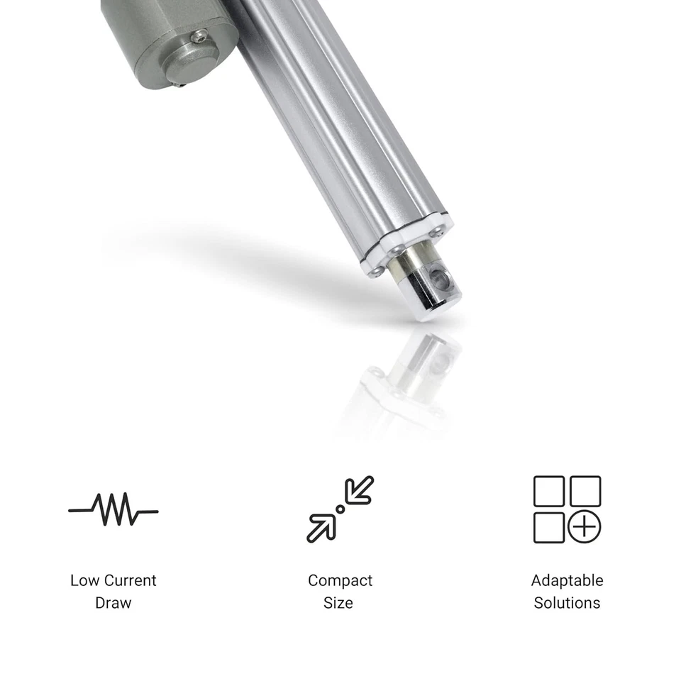 24V Industrial Mini Linear Actuator with Hall Effect (2"-40", 330 lbs), PA-09-HS - Image 3 of 4
