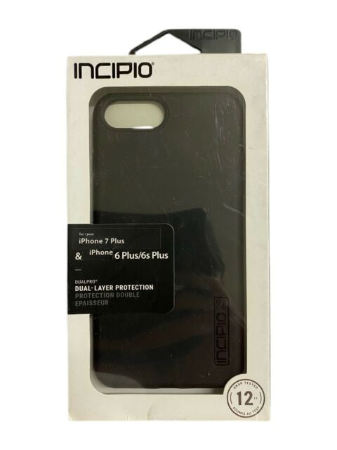 Incipio DualPro Series Case for iPhone 8 Plus iPhone 7 Plus 6 Plus - Matte Black