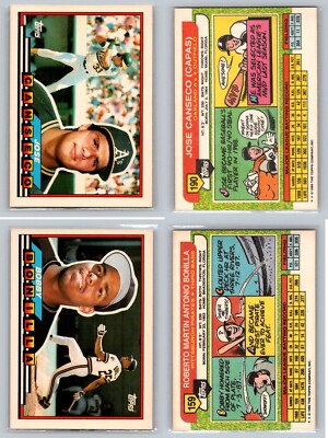 1989 Topps Big Baseball - Lot of 19 Cards