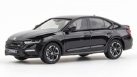 Abrex 1/43 Skoda Octavia Iv Rs 2020 Schwarz Modellbau Statisches Modell Diecast