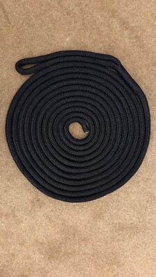 Corda In Poliestere A Doppia Treccia 16 Mm Nera X 60 Metri - Foto 5