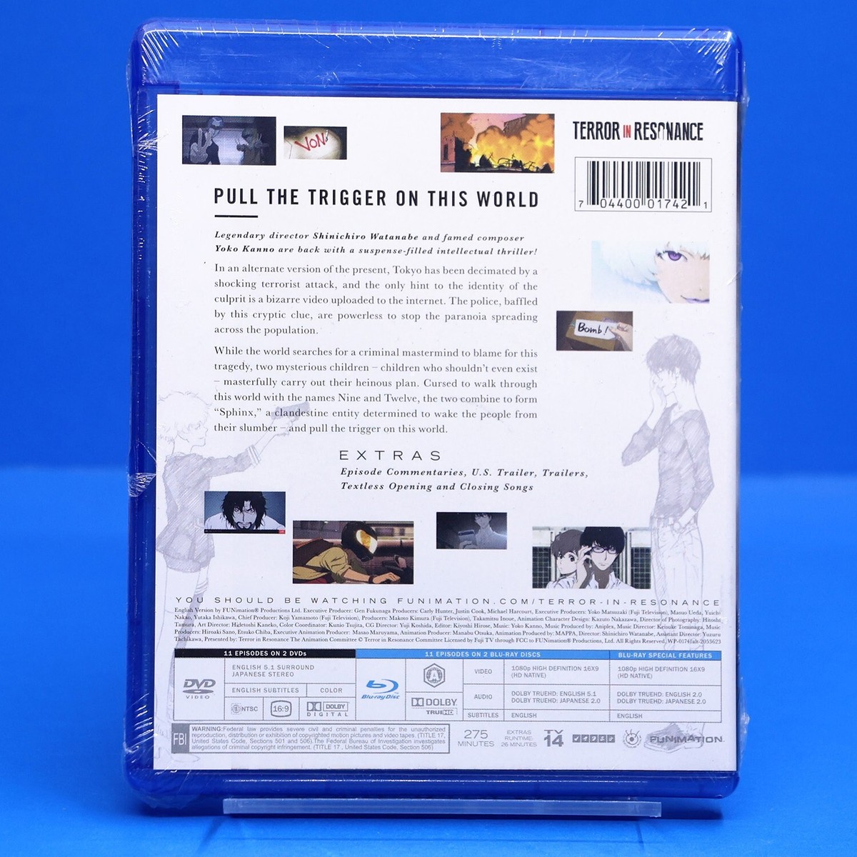 Terror in Resonance Complete Anime Series Collection Blu-ray