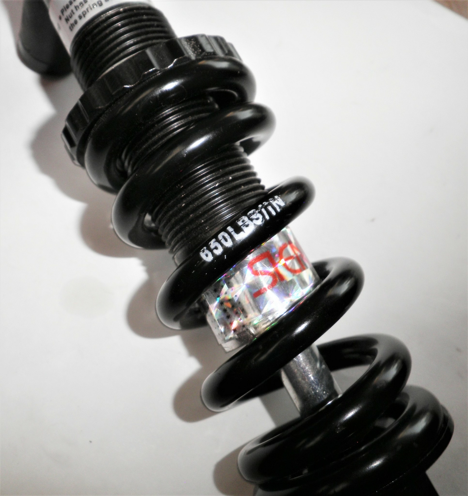 BLACK SHENGGE COIL SPRING BIKE SHOCK 650 lbs BICYCLE PARTS 7701 eBay