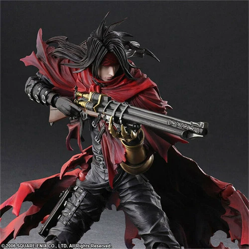 Play Arts Kai Final Fantasy VII Vincent Valentine PVC Action Figure in Box New - Picture 6 of 11