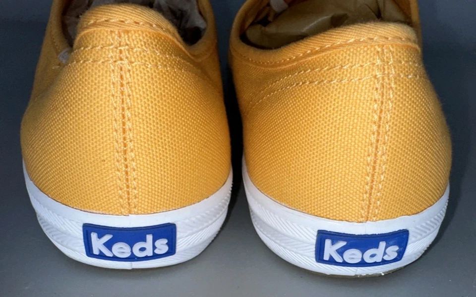 Zapatillas con cordones Keds para mujer talla 9,5 naranja Softerra Foto 3 de 4