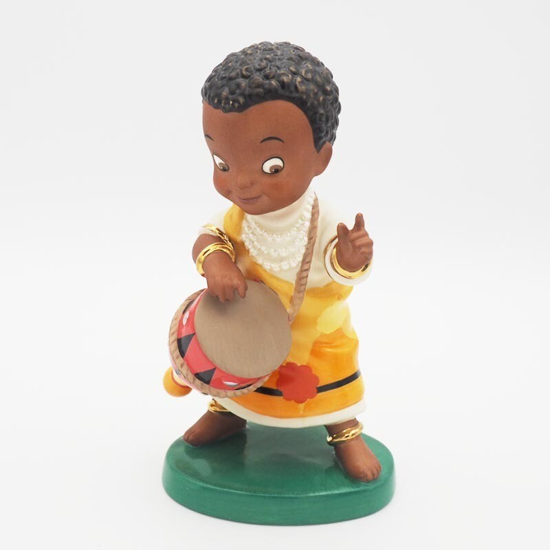 Disney WDCC It's a Small World - Mahadhi ya Afrika - Rhythm of Africa - COA Box