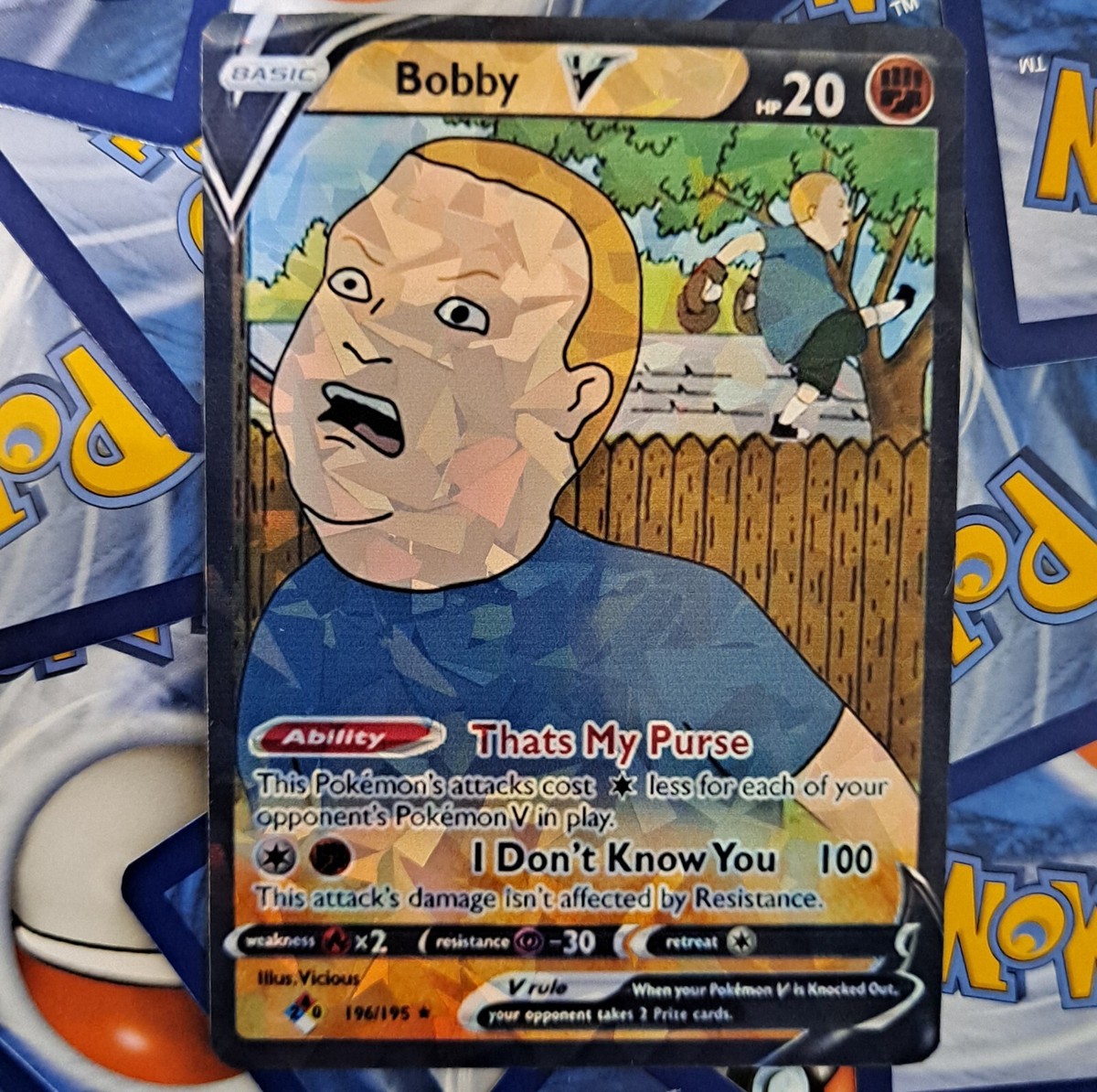 bobby v pokemon card One of the most underrated cards in modern pokemon. Anything with Rayquaza is pricey... But with a trainer and a whismur. How Zinnia is going to catch the Rayquaza with a rise unwittingly discovers a cursed sword king of the hill pokemon