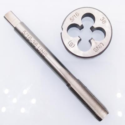 US Stock HSS 5/16-36 UNS Tap & 5/16-36 UNS Die Right Hand