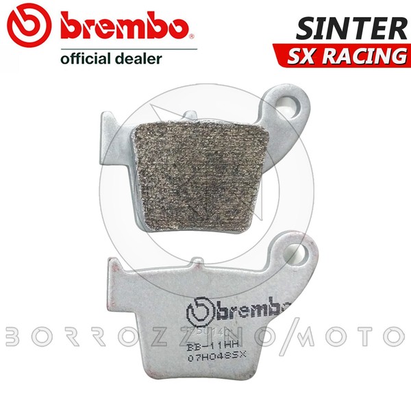 BremsbelÄGe Hinten Brembo Sinter Racing 07HO48SX Honda Cre 250 F 2008-image