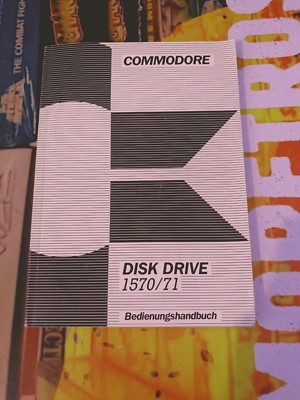 Commodore Disk Drive 1570/1571 Bedienungshandbuch (Deutsch) classic 8-bit early