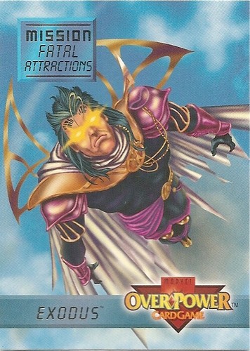 Marvel OVERPOWER Fatal Attractions Mission SET Storm Cable Professor X Magneto - Picture 6 of 8