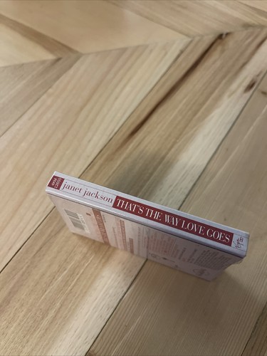 NOS Sealed Janet Jackson That’s The Way Love Goes Cassette Single 1993 - Picture 2 of 5