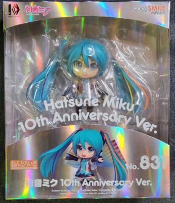 Hatsune Miku Nendoroid 831 10th Anniversary Ver. New and