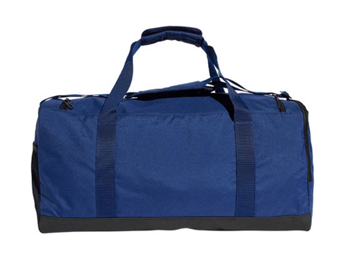 [ADIDAS] Linear Duffel Bag XS Dark Blue◆正規品◆ Adidas Unisex Linear Medium Duffel Bags Navy Cross Fashion