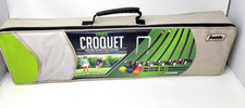 Franklin Croquet Set 6 Player Croquet Set Outdoor Stakes 6 Mallets 6 Balls NEW