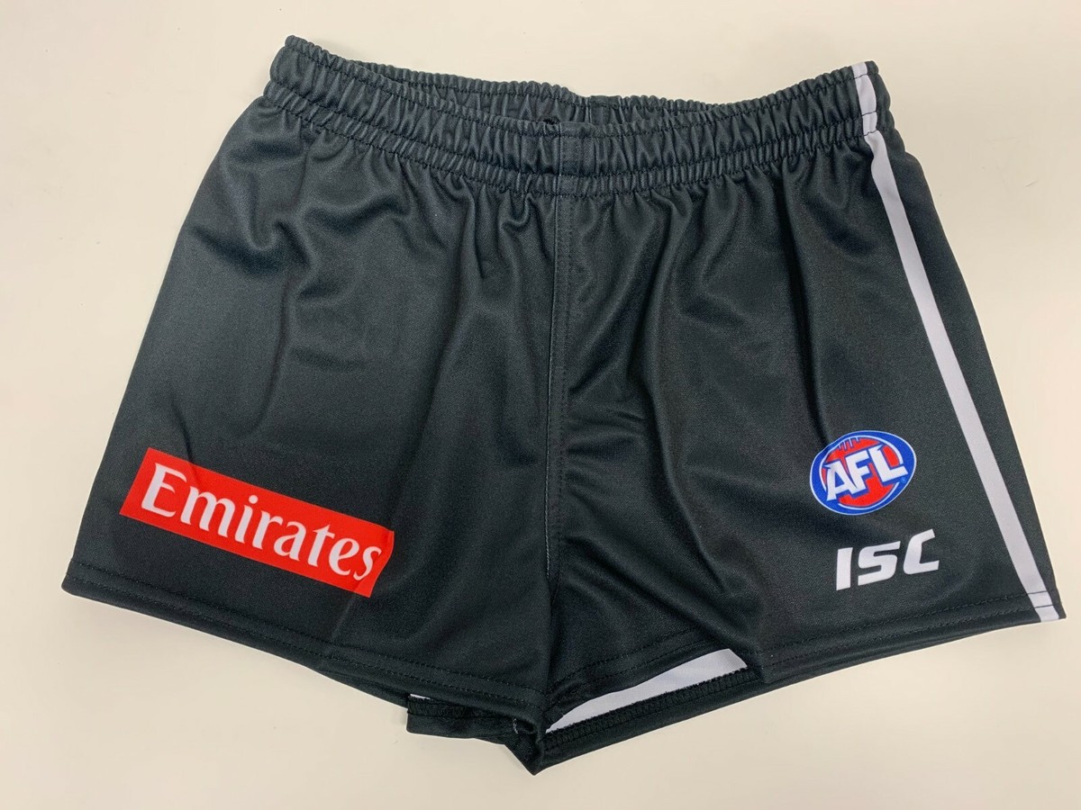 Collingwood Magpies Official AFL Player Issue Shorts Socks Black