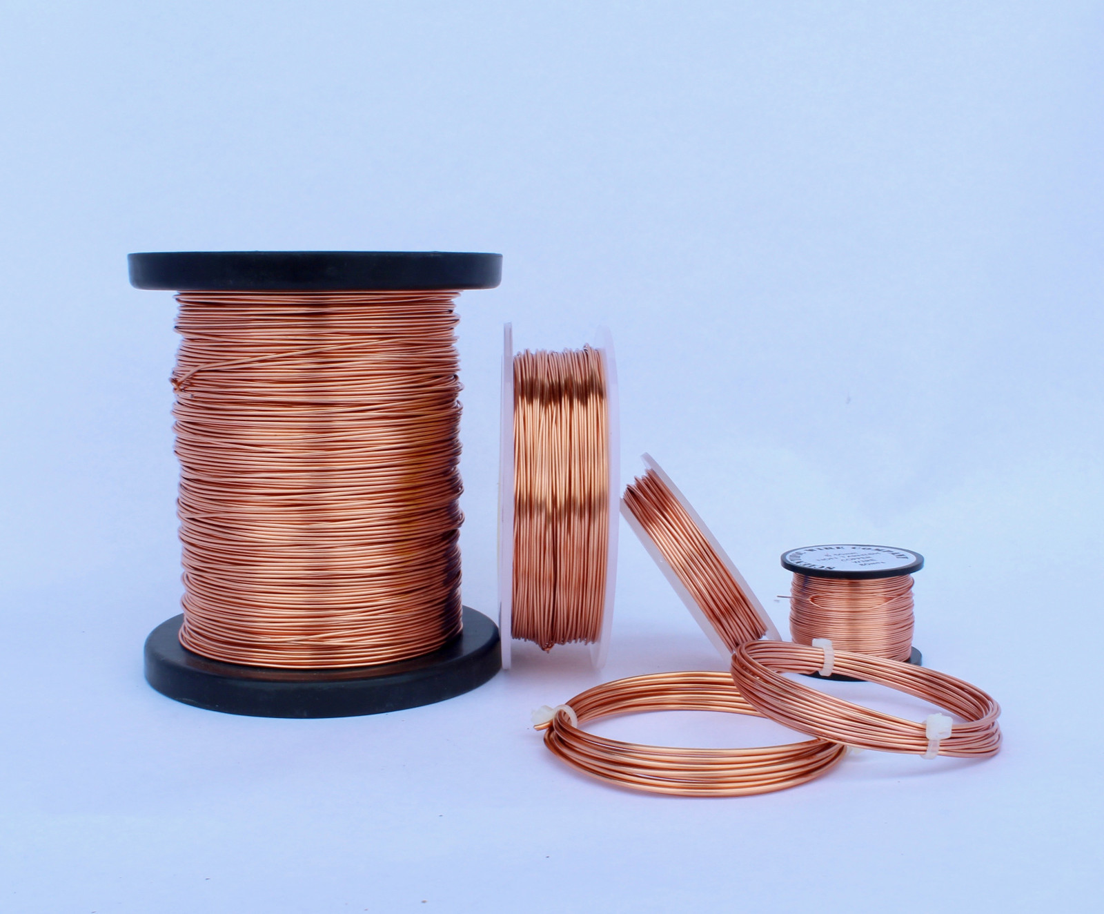 copper jewellery wire - 1.25mm - 16 gauge - 500grams - non tarnish high quality