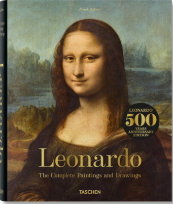 LEONARDO COMPLETE PAINTINGS & DRAWINGS ~ TASCHEN ~ PROFUSELY ILLUS ~ XL HC