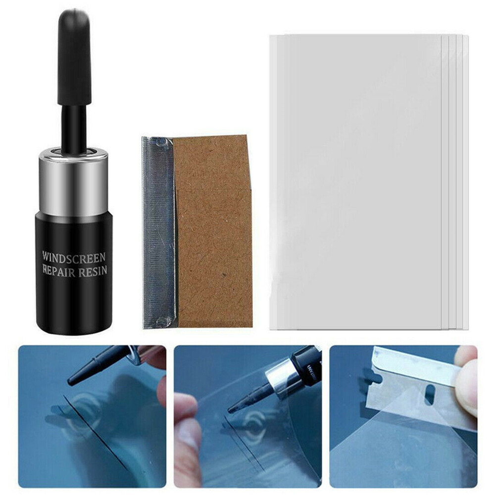 5 X Cracked Glass Repair Kit Windshield Car Windows Phone Screen Repair