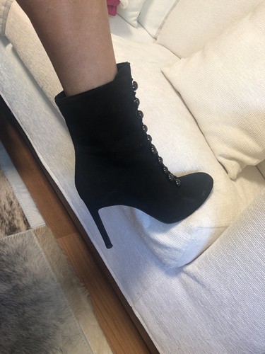 Giancarlo Paoli Stiefelette 37 schwarz geschnürrt Dirndlschuhe Trachtenschuhe - Bild 2 von 13