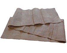 12" Burlap Table Runner - 30 Feet Serged edges